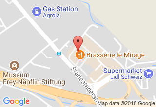 Plan de localisation de Le Mirage Brasserie