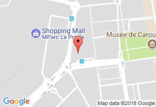 Plan de localisation de Papeterie: magazine, livre, journaux de Carouge