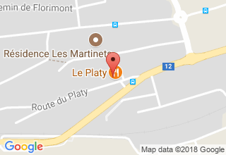 Plan de localisation de Le Platy