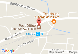 Plan de localisation de le Centurion (-Carrel)