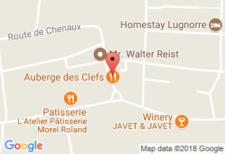 Plan de localisation de Auberge des Clefs