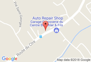 Plan de localisation de Auberge St-Georges