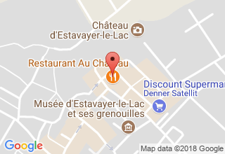 Plan de localisation de Au Château