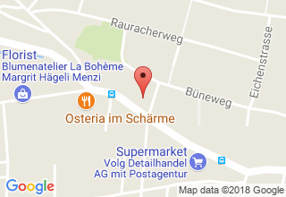 Plan de localisation de Kreuz Belvedere
