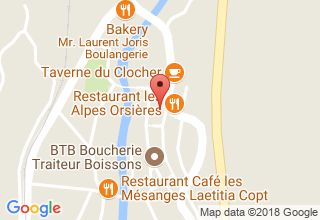 Plan de localisation de Les Alpes