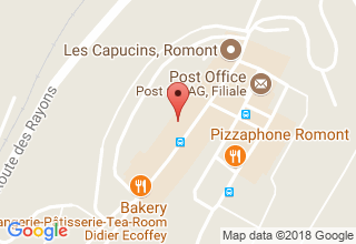 Plan de localisation de Ayer-Demierre