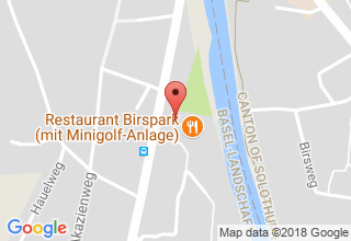 Plan de localisation de Restaurant Minigolf Birspark