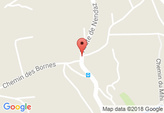 Plan de localisation de Les Bisses