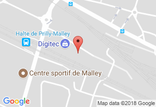 Plan de localisation de Papyrus Suisse SA