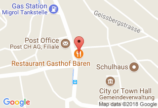 Plan de localisation de Bären