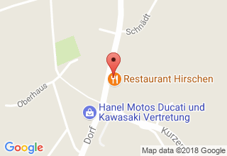 Plan de localisation de Hirschen