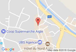Plan de localisation de Café Restaurant des Alpes