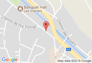 Plan de localisation de de la Piscine