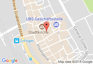 Plan de localisation de Hotel Zofingen