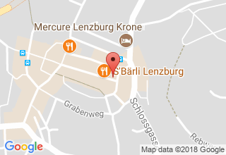 Plan de localisation de Hirschen Le Cachet Lenzburg