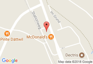 Plan de localisation de McDonalds
