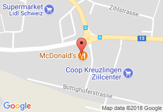 Plan de localisation de McDonald's Restaurant