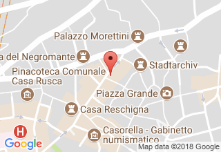Plan de localisation de Caffé dell'Arte