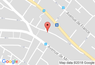 Plan de localisation de Atelier d'Architecture Paysagiste