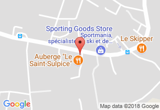Plan de localisation de Auberge Communale Le St-Sulpice