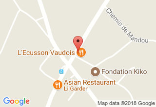 Plan de localisation de Ecusson-Vaudois