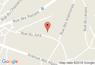 Plan de localisation de du Jura