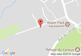 Plan de localisation de de la Piscine