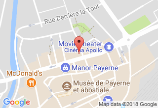 Plan de localisation de Café restaurant de la Vente