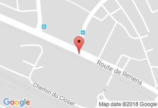 Plan de localisation de Restaurant de la Patinoire de Malley