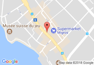 Plan de localisation de Rôtisserie de Clarens