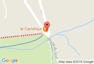 Plan de localisation de Carrefour