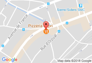 Plan de localisation de Pizzeria Capri