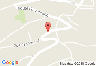 Plan de localisation de La Vache Gourmande