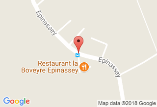 Plan de localisation de la Boveyre