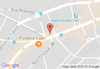 Plan de localisation de Star Kebab