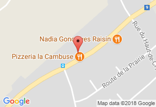 Plan de localisation de la Cambuse
