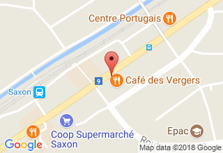 Plan de localisation de Vergers