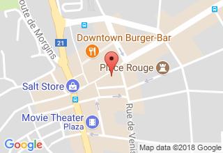 Plan de localisation de le Plic Café
