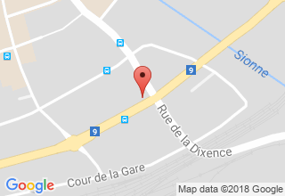 Plan de localisation de Valaisanne des paysagistes