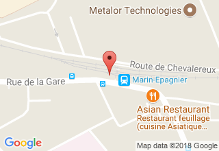 Plan de localisation de Restaurant-Auberge La Tène