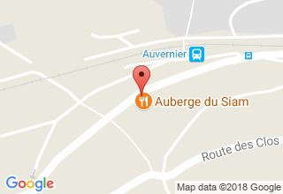 Plan de localisation de Auberge du Siam