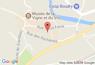 Plan de localisation de Plage de Boudry