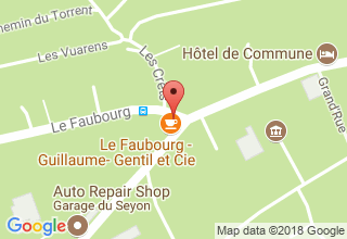 Plan de localisation de Faubourg
