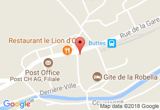 Plan de localisation de Buffet de la Gare
