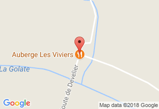 Plan de localisation de Les Viviers