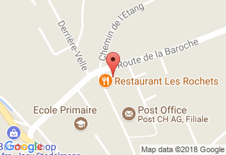 Plan de localisation de Les Rochets
