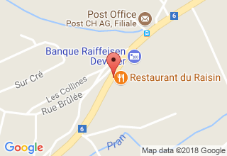 Plan de localisation de du Raisin (-Samandary)