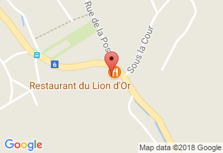 Plan de localisation de du Lion d'or