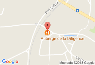 Plan de localisation de Auberge de la Diligence