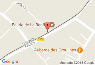 Plan de localisation de Auberge de la Ferme